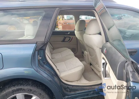 2006 Subaru Outback 2.5I from USA, damaged, VIN 4S4BP61C067350806